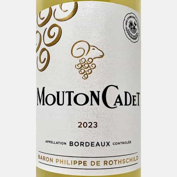 Mouton Cadet Blanc Bordeaux AOC 2023 - Baron Philippe de Rothschild