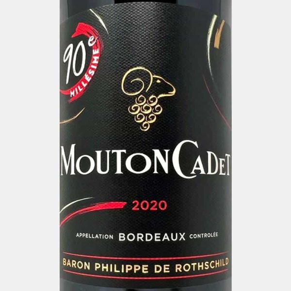 Mouton Cadet Rouge Bordeaux AOC 2020 - Baron Philippe de Rothschild