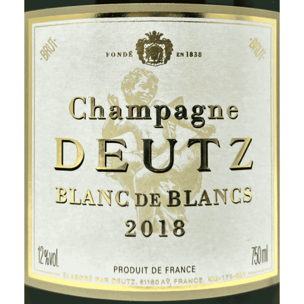 Champagne Blanc de Blancs Brut Millesime AOC 2018 Geschenkbox - Deutz