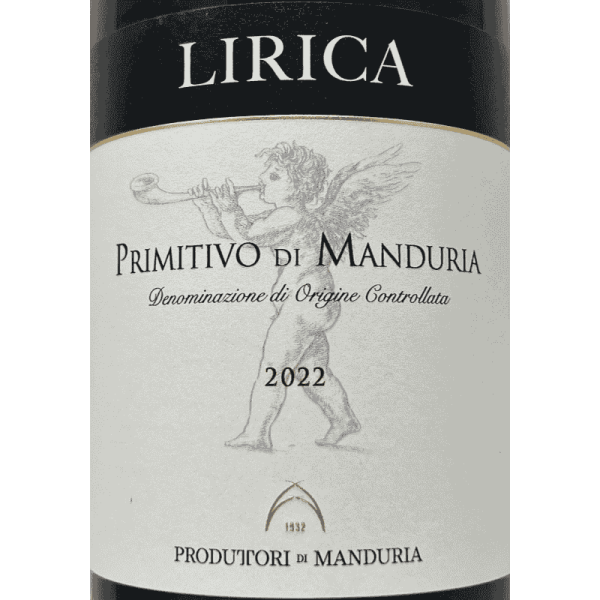 Primitivo di Manduria Lirica DOC 2022 - Produttori di Manduria