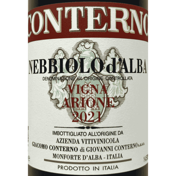 Nebbiolo d'Alba Vigna Arione DOC 2021 - Giacomo Conterno