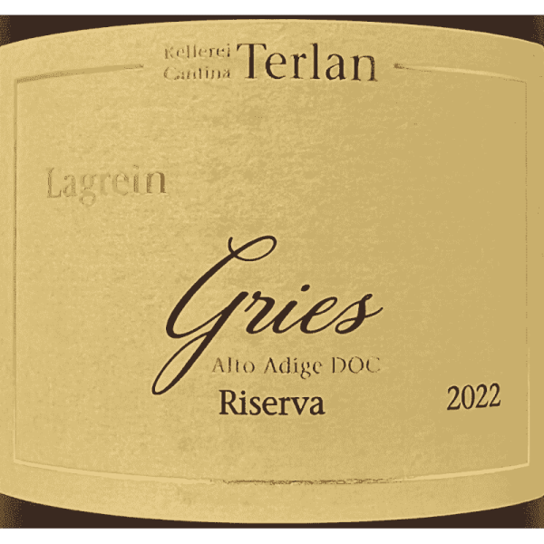 Lagrein Riserva Gries Alto Adige DOC 2022 - Cantina Terlan