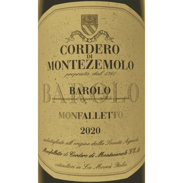 Barolo Monfalletto DOCG 2020 Bio - Cordero di Montezemolo