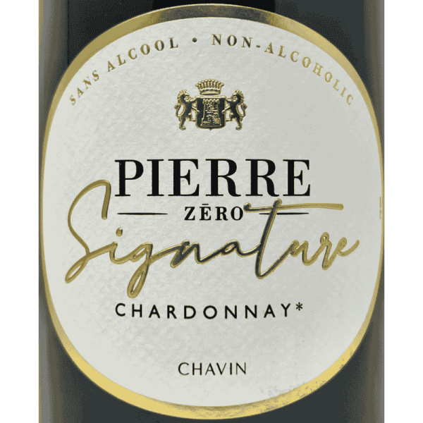 Pierre Zero Signature Sparkling Chardonnay Alcohol Free - Pierre Chavin