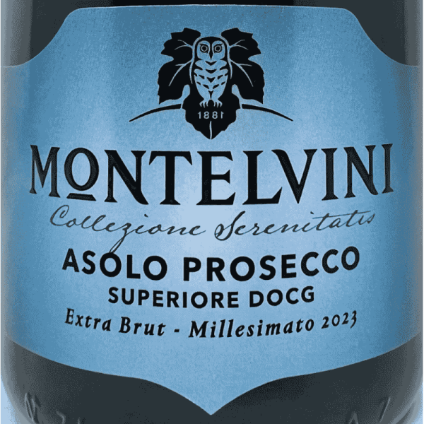 Prosecco Asolo Superiore Extra Brut Millesimato DOCG 2023 - Montelvini