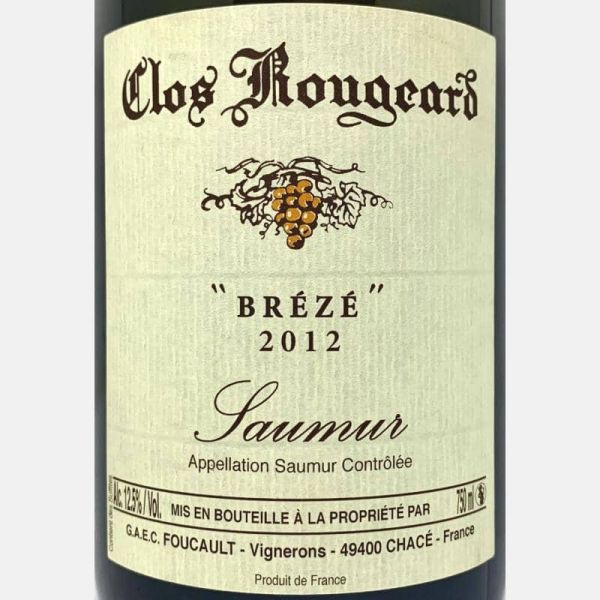 Brézé Blanc Saumur AOC 2012 - Clos Rougeard