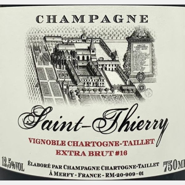 Champagne Saint Thierry 2016 Extra Brut - Chartogne-Taillet