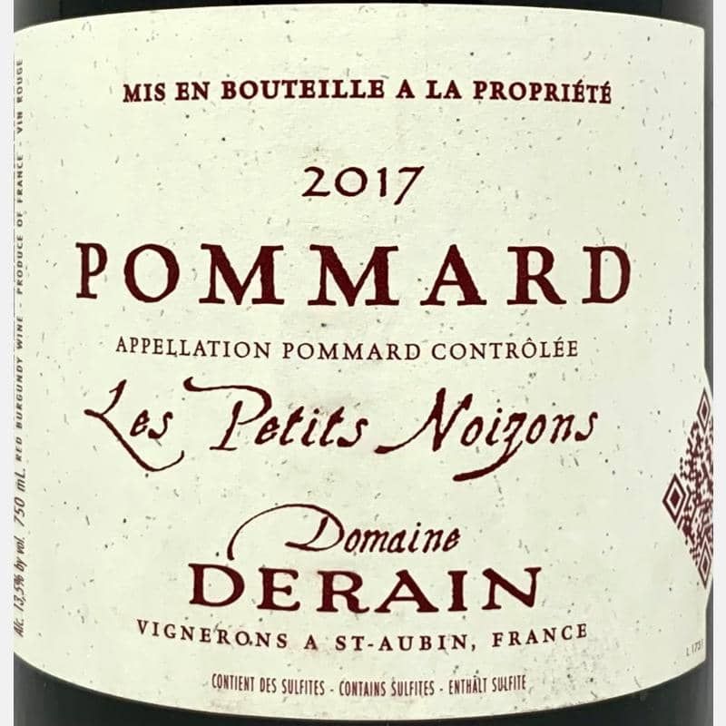 Pommard Rouge Les Petits Noizons Aoc Domaine Derain Rotwein