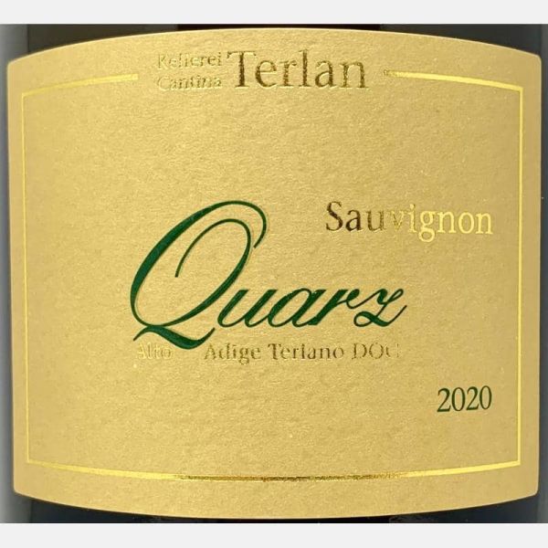 Sauvignon Blanc Quarz Alto Adige Terlano DOC 2020 - Cantina Terlan