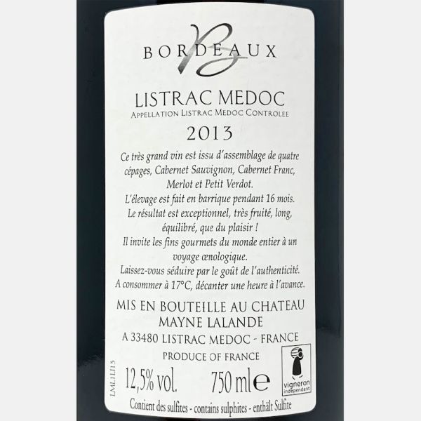 Le Vin De Blaise Rouge Cuvée Marguerite 2018 – Le Vin De Blaise
