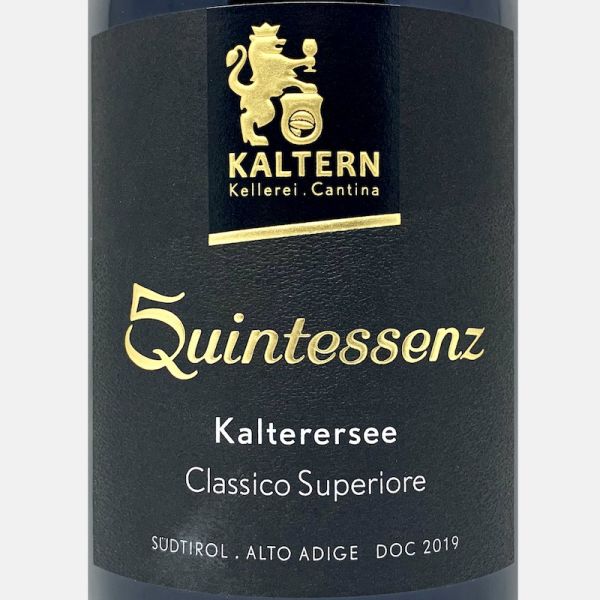 Quintessenz Kalterersee Classico Superiore Alto Adige DOC 2019 - Kaltern