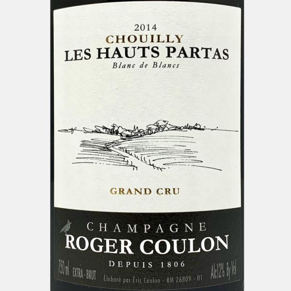 Champagne Les Hauts Partas Blanc de Blancs Grand Cru 2014 – Roger Coulon