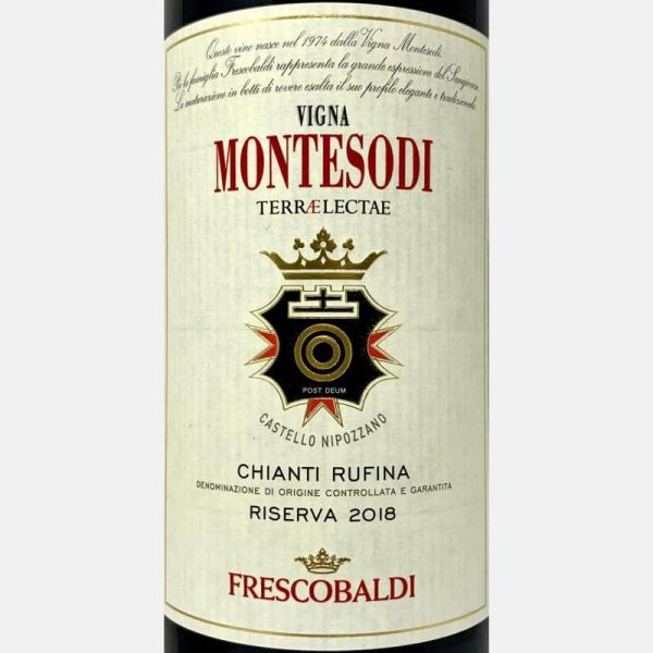 Chianti Rufina Riserva Vigna Montesodi DOCG 2018 - Castello di Nipozzano, Frescobaldi