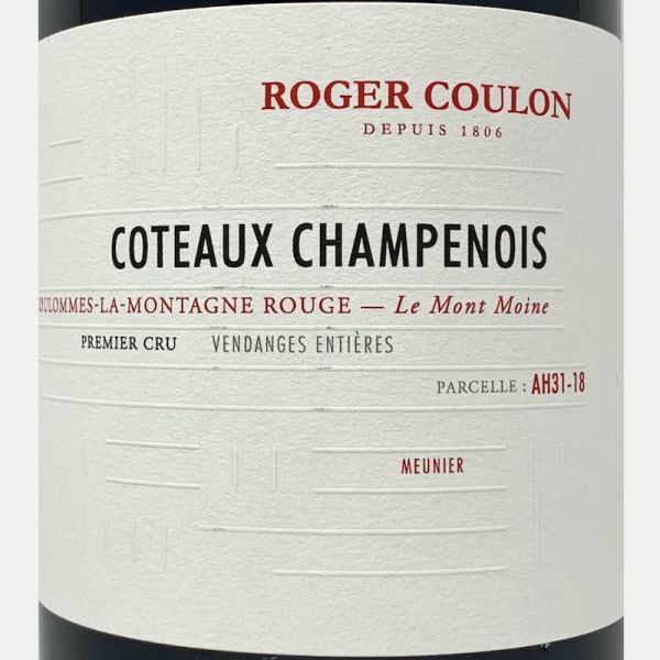 Coteaux Champenois Rouge Meunier Premier Cru AOC 2018 - Roger Coulon
