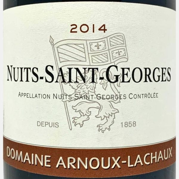 Nuits Saint Georges AOC 2014 - Domaine Arnoux-Lachaux