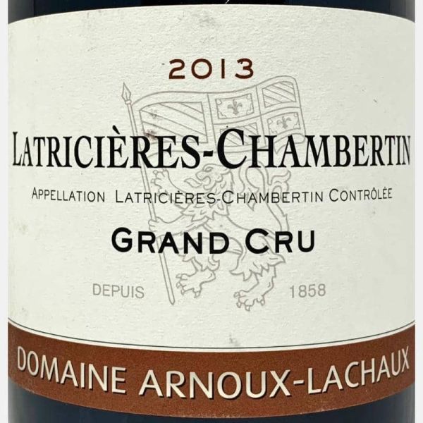 Latricieres-Chambertin Grand Cru AOC 2013 - Domaine Arnoux-Lachaux