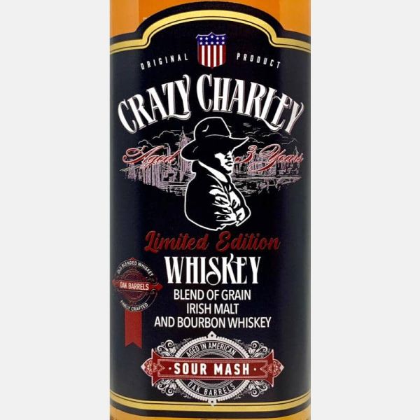 Bourbon Whiskey Crazy Charley Limited Edition 0,7L 40%Vol.