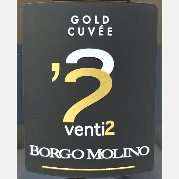 Spumante Gold Cuvée Venti2 Brut - Borgo Molino