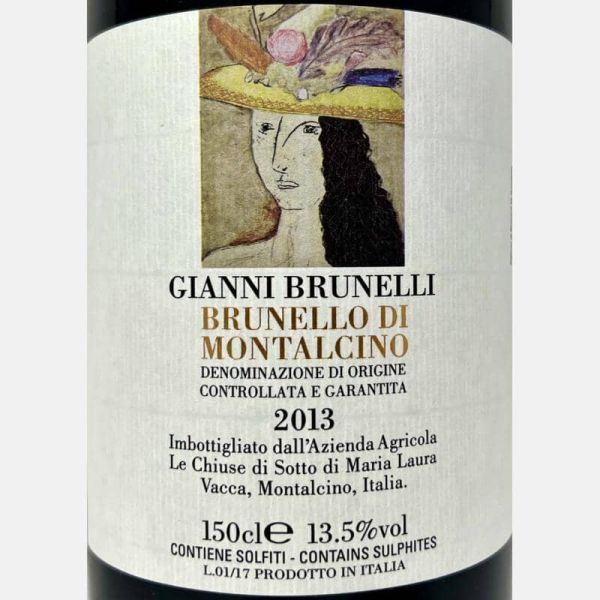 Brunello di Montalcino DOCG 2013 Magnum 1,5L - Gianni Brunelli Le Chiuse di Sotto