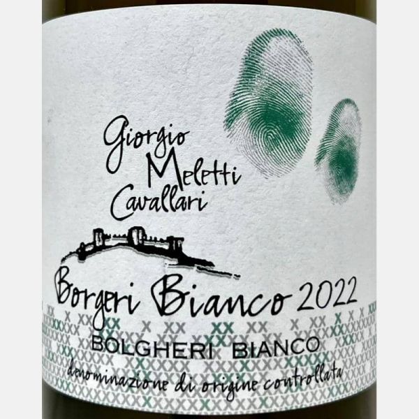 Bolgheri Bianco Borgeri DOC 2022 - Giorgio Meletti Cavallari