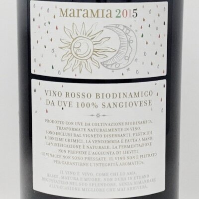 Maramia Sangiovese IGP 2015 Magnum 1,5 L Bio -Tenuta Mara