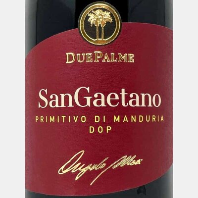 Primitivo di Manduria SanGaetano DOP 2022 - Cantine Due...
