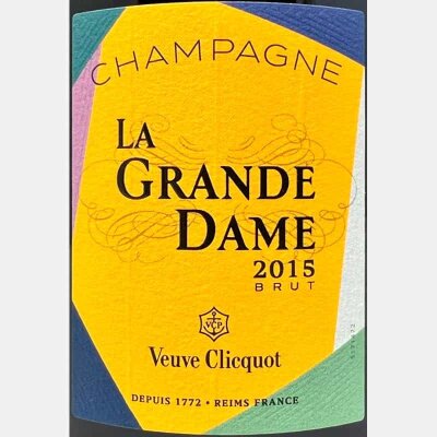Champagne La Grande Dame Brut AOC 2015 Geschenkbox -...