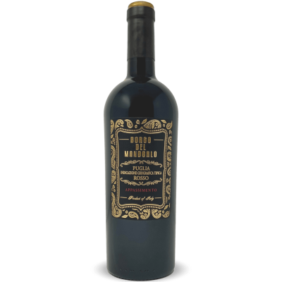 Appassimento Rosso Puglia IGT 2024 - Borgo del Mandorlo,...