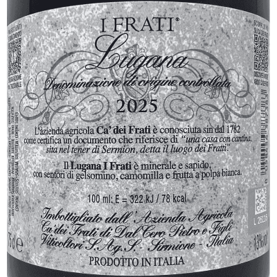Lugana I Frati DOC 2025 - Ca dei Frati